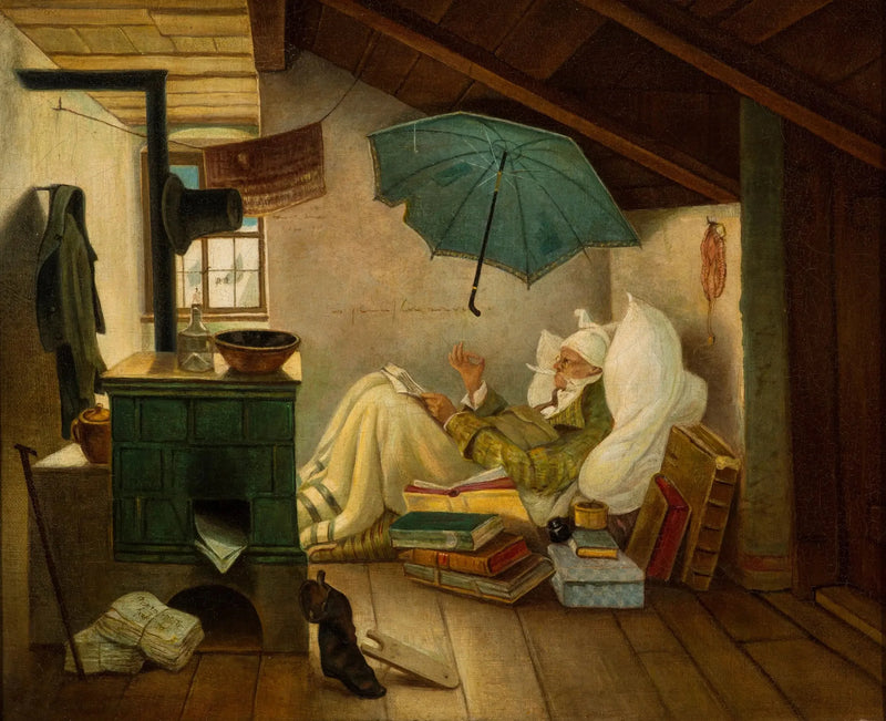 Il Povero Poeta - Carl Spitzweg