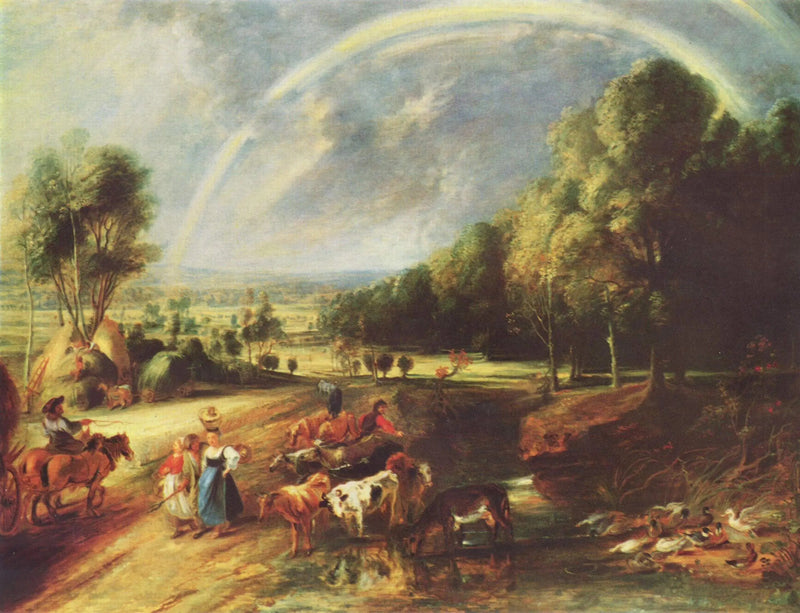 Il paesaggio arcobaleno (1640) - Peter Paul Rubens