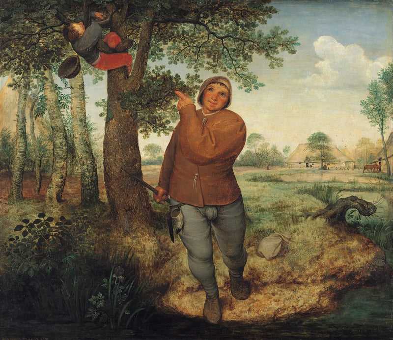 Il contadino e il ladro di nidi - Pieter Brueghel il Vecchio