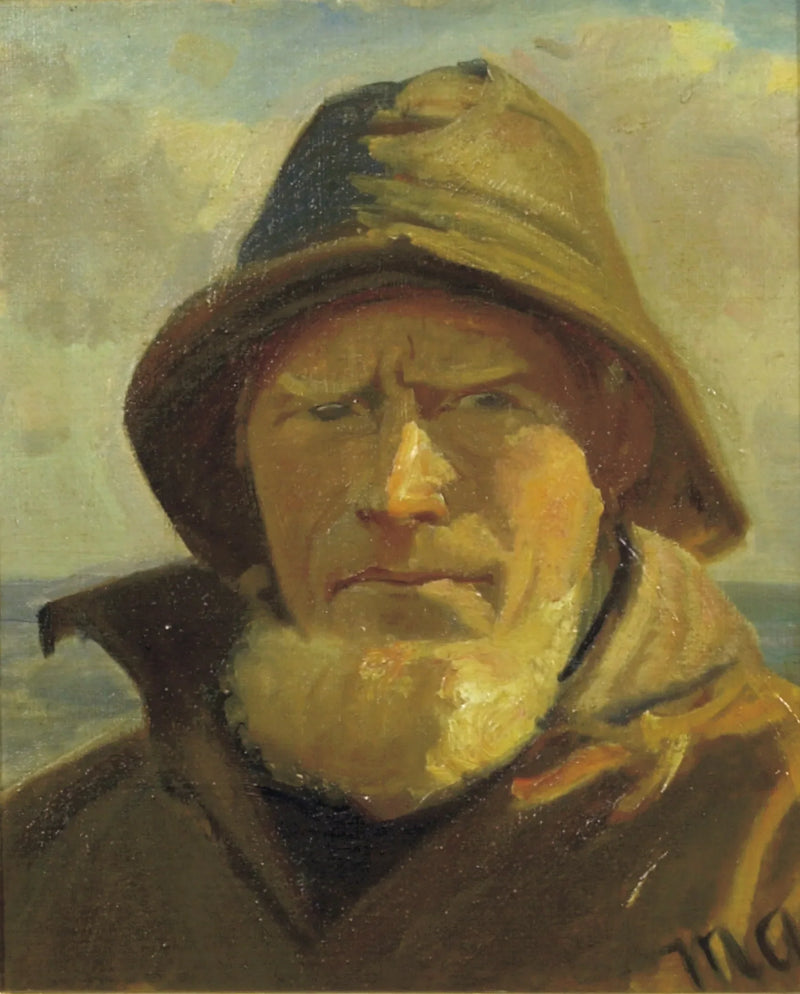 Il pescatore di Skagen Lars Kruse. -Michael Peter Ancher