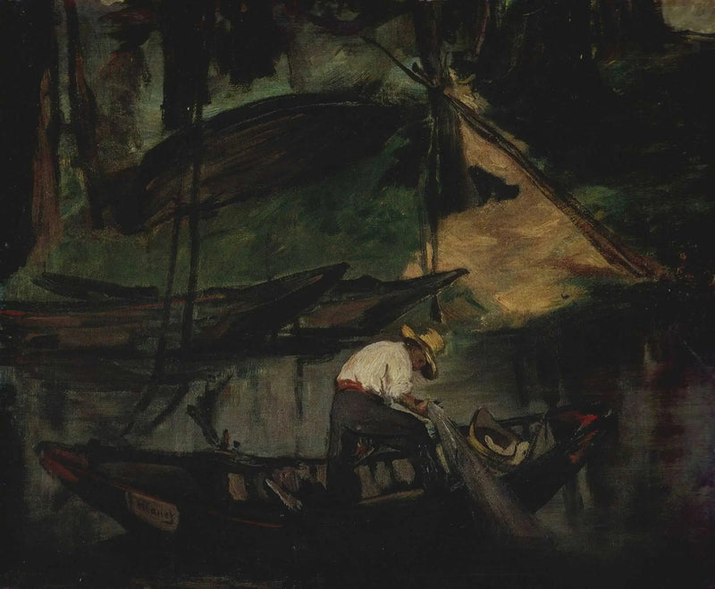Il pescatore - Édouard Manet