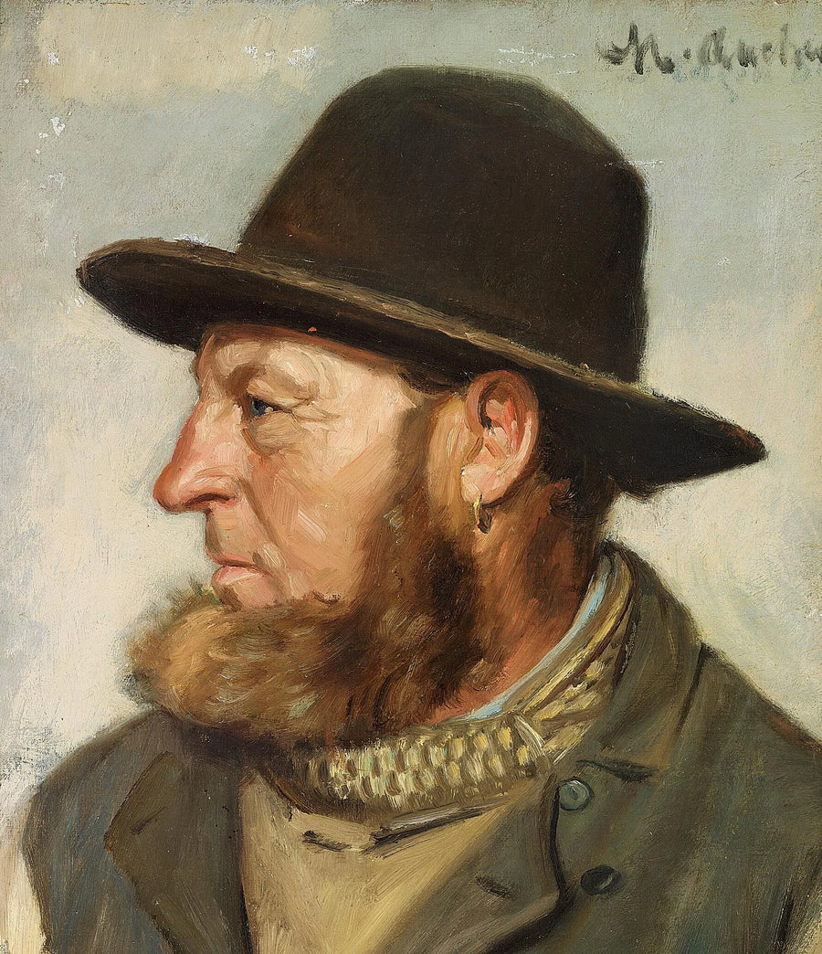 Ole Svendsen, pescatore e soccorritore marittimo. -Michael Peter Ancher