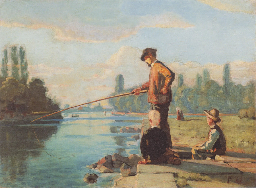 Il pescatore - Ferdinand Hodler