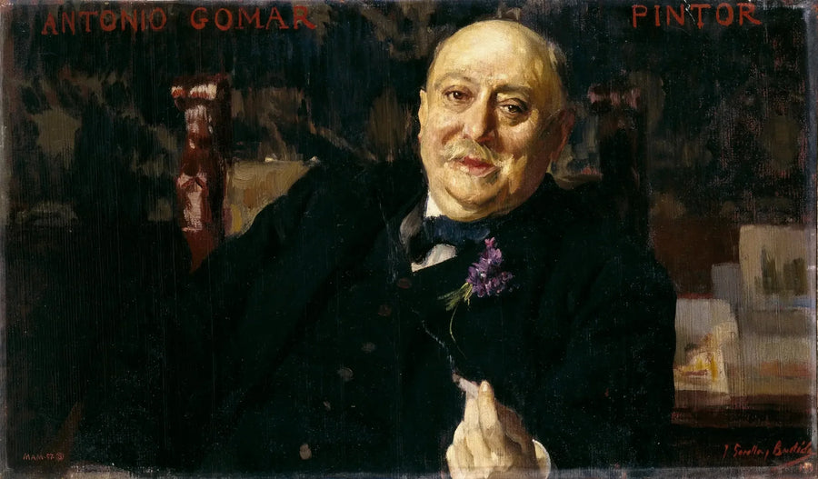 Il pittore Antonio Gomar y Gomar - Joaquín Sorolla