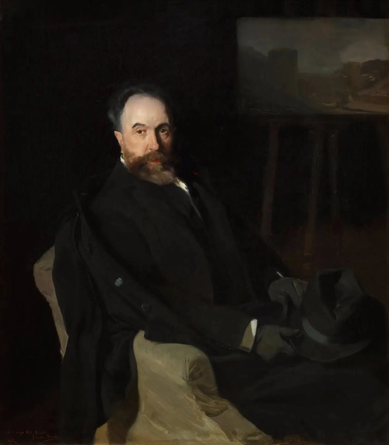 Il pittore Aureliano de Beruete - Joaquín Sorolla