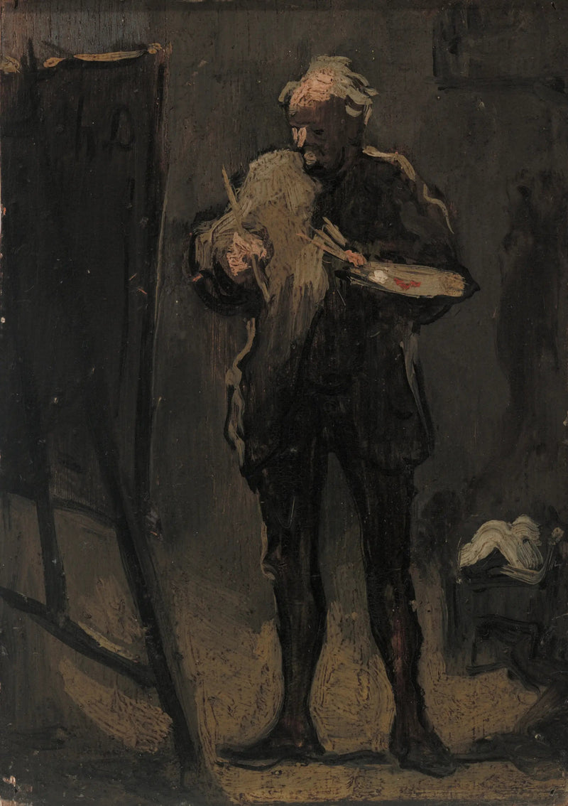 Il pittore davanti al suo quadro - Honoré Daumier