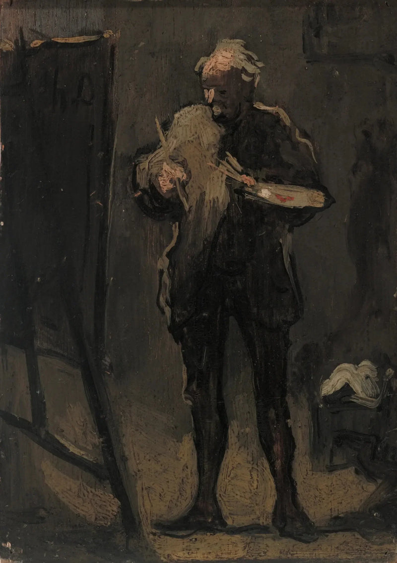 Il pittore davanti al suo quadro - Honoré Daumier