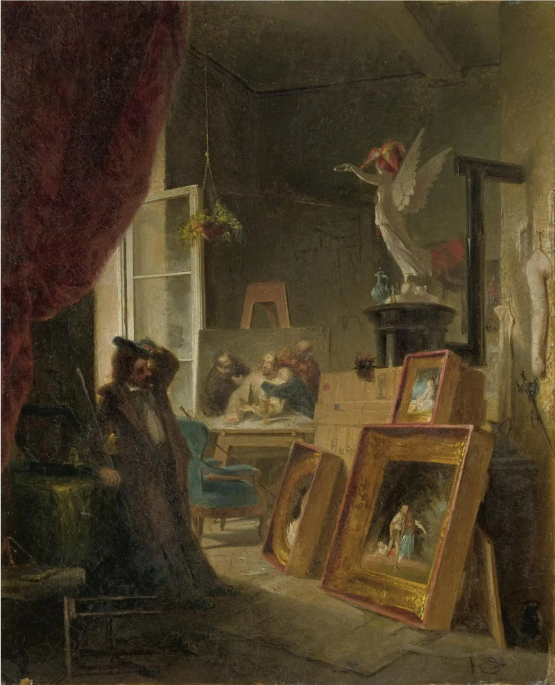 Il Pittore storico - Carl Spitzweg