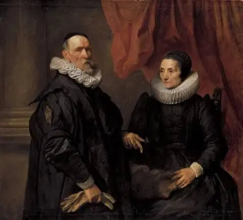 Il pittore Jan de Wael e sua moglie Gertrud de Jode - Antoine van Dyck
