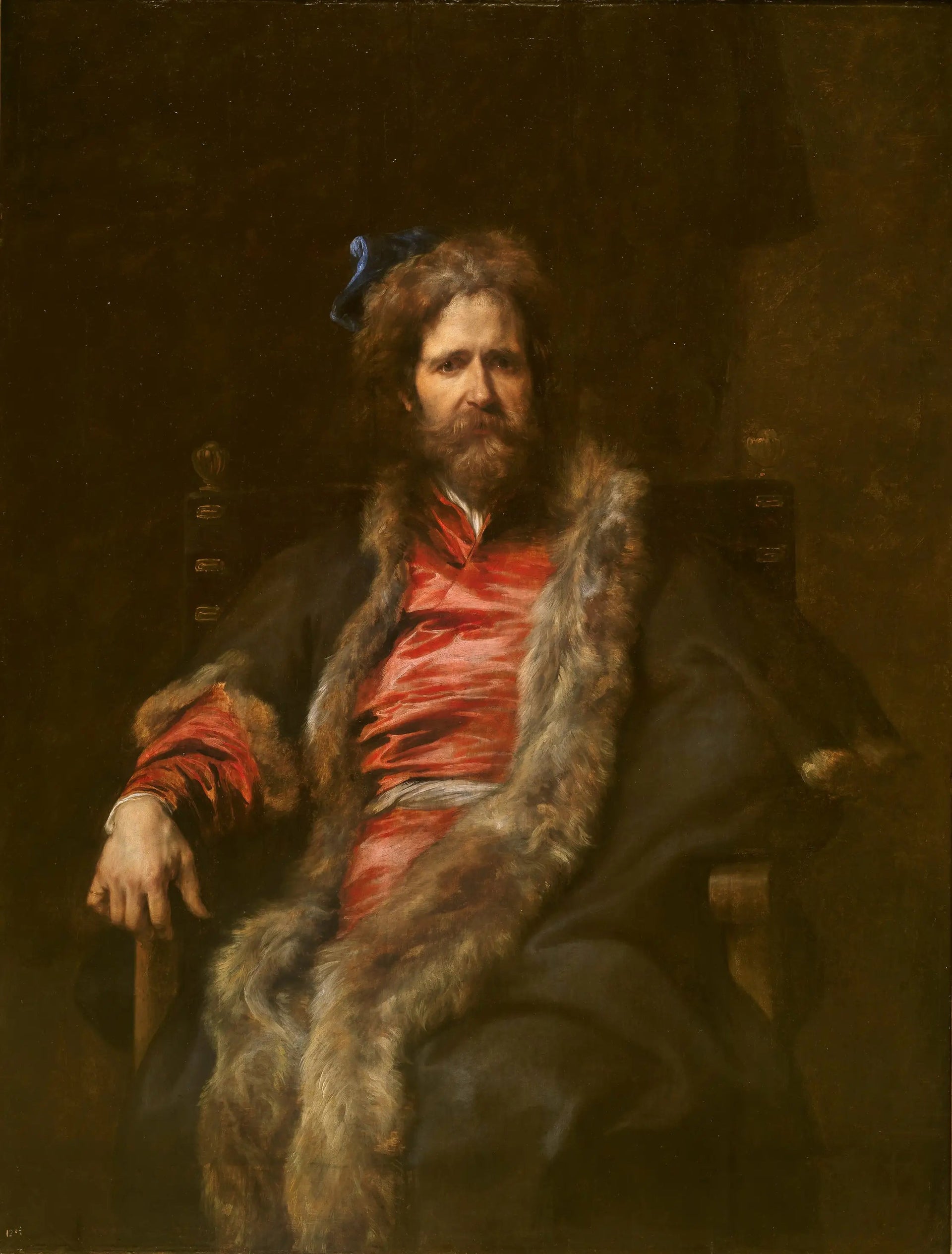 Le peintre Martin Ryckaert - Antoine van Dyck image 1 reproduction de peinture à l’huile