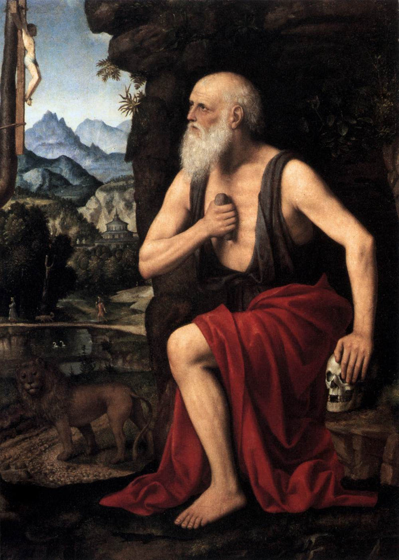 Il penitente san Gerolamo - Bernardino Luini
