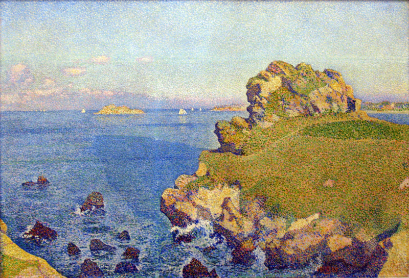 L'alta marea di Per-Kiridy, 1889 - The��o van Rysselberghe