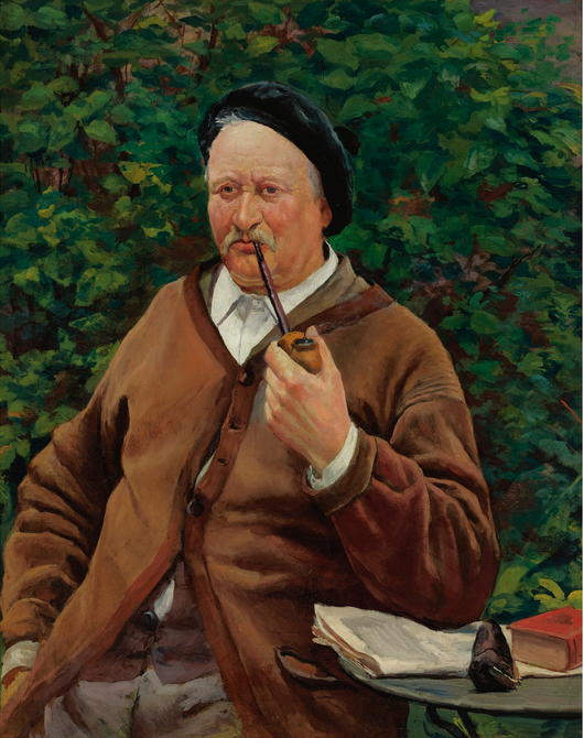 Il padre dell'artista - Maximilien Luce