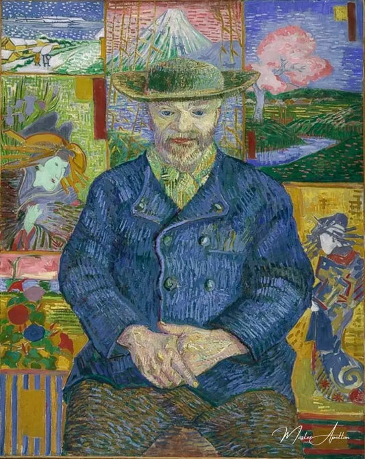 Le Père Tanguy - Van Gogh - Reproductions de tableaux et peintures haut de gamme