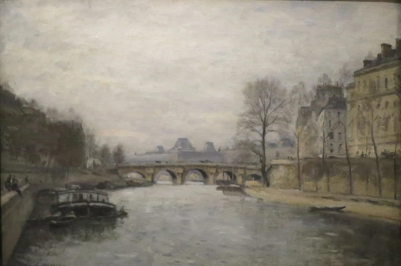 La piccola braccio della Senna al Pont Neuf - Stanislas Lépine