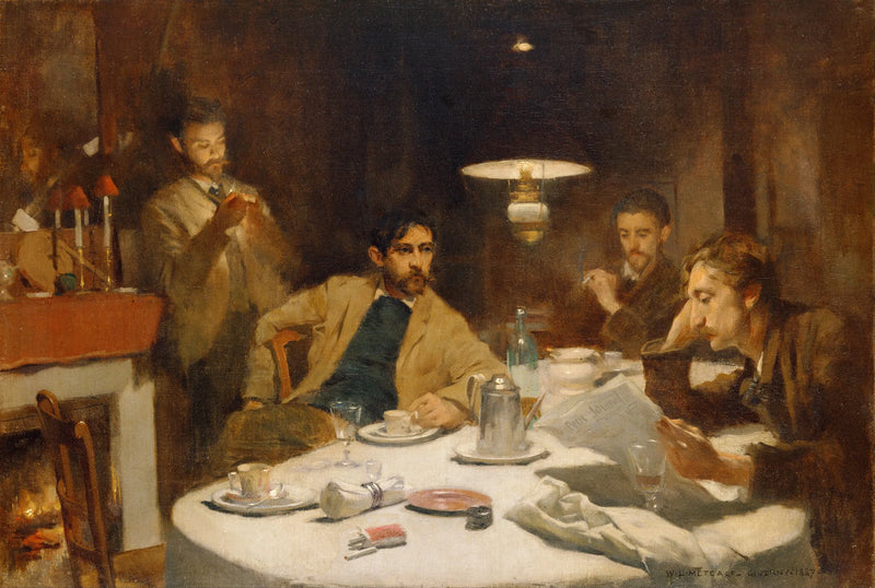 La colazione a dieci centesimi - Willard Metcalf