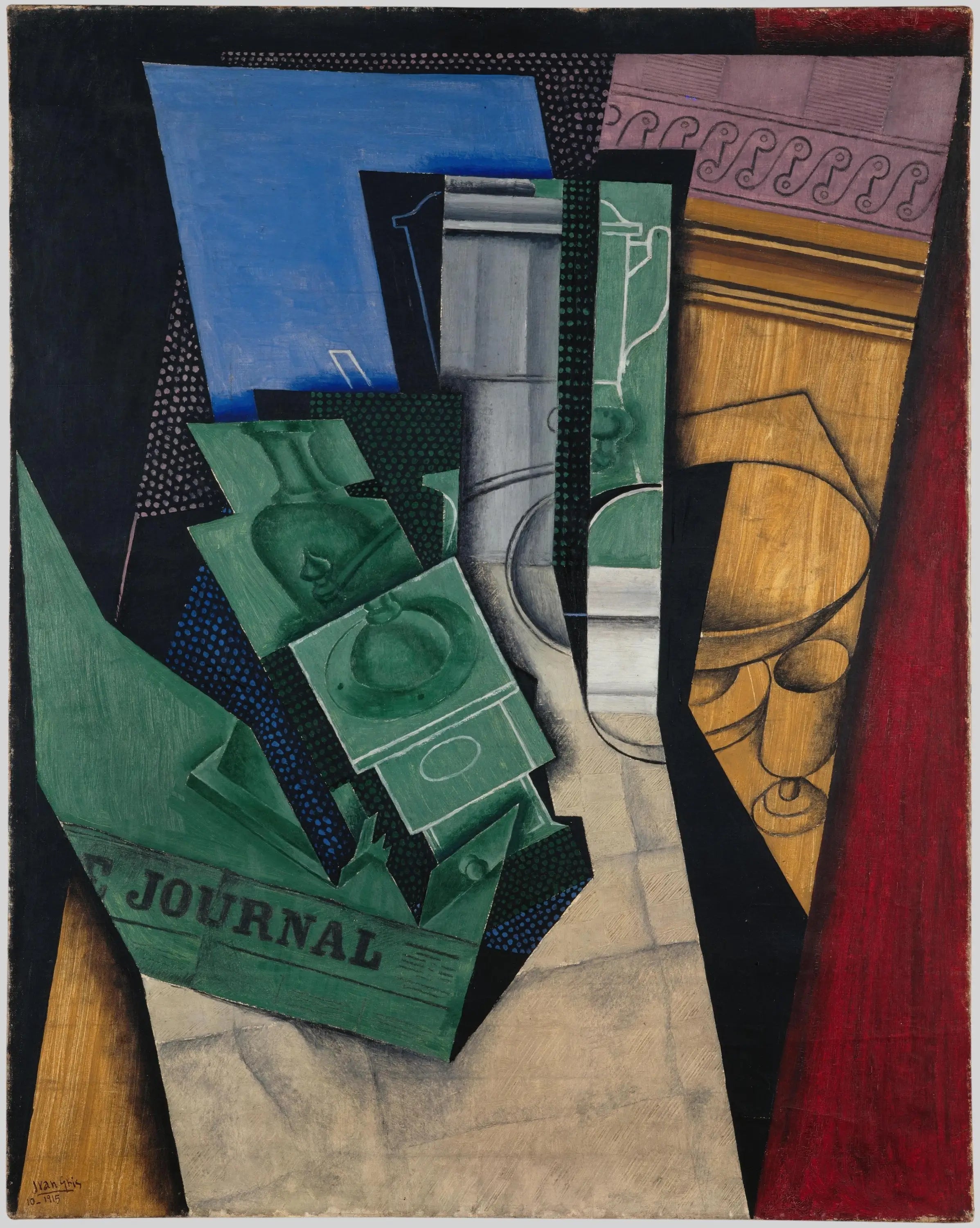Le Petit Déjeuner - Juan Gris - Alpha Reproduction