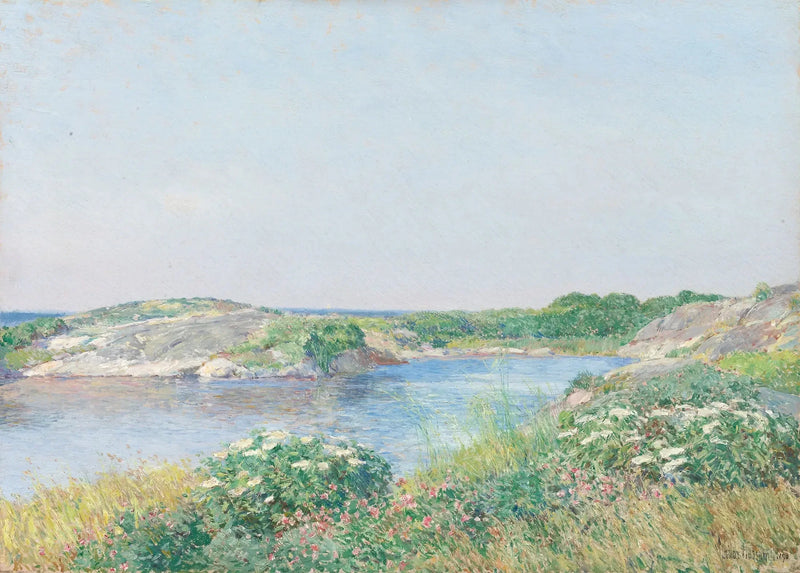 Il piccolo stagno, Appledore - Childe Hassam