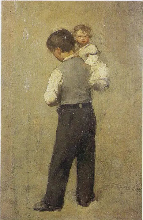 Le petit frère - Jean Béraud - Alpha Reproduction