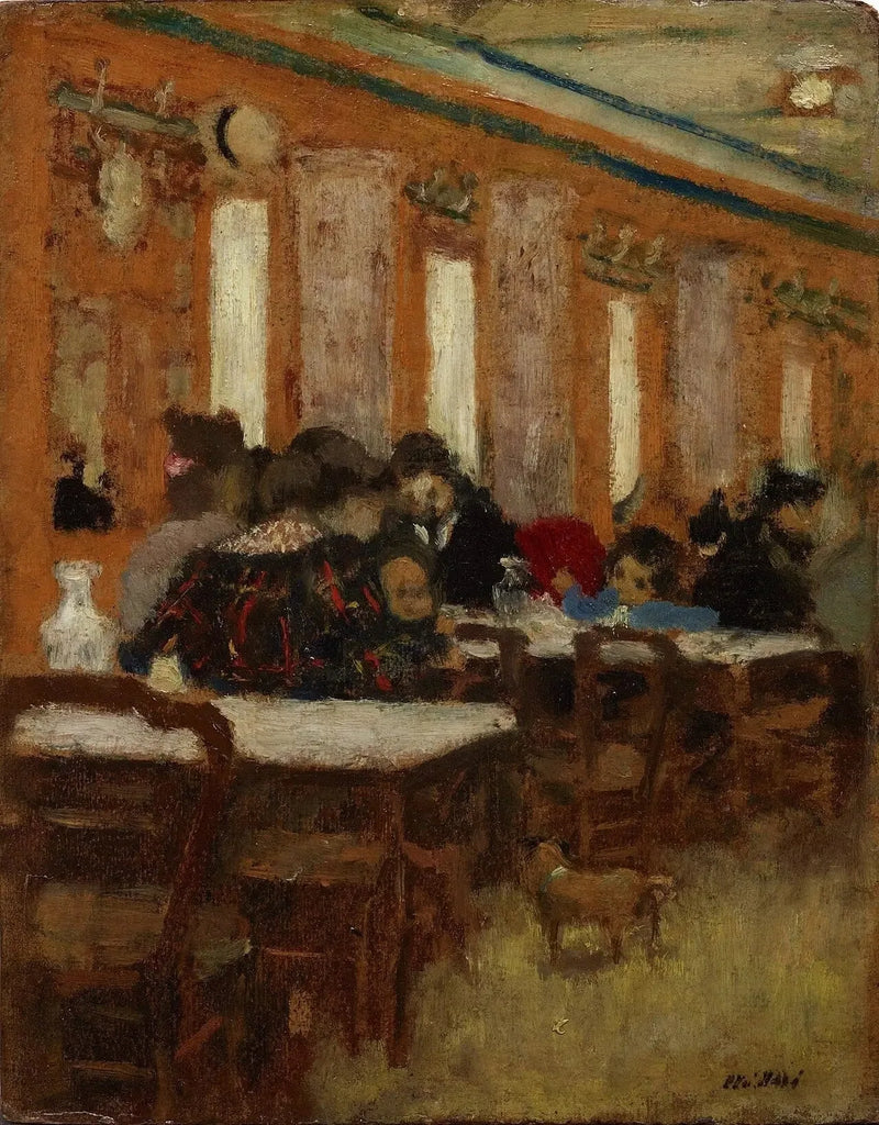 Il piccolo ristorante - Édouard Vuillard