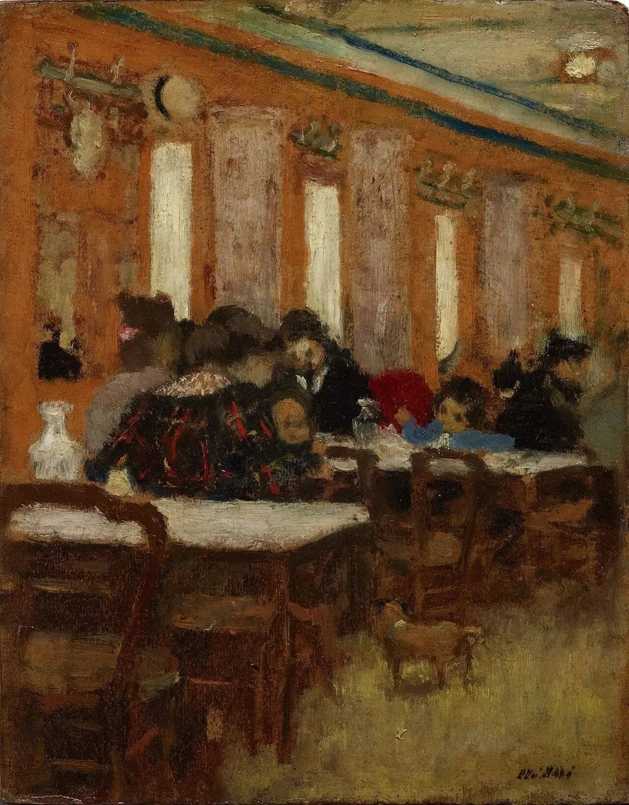 Il piccolo ristorante - Édouard Vuillard