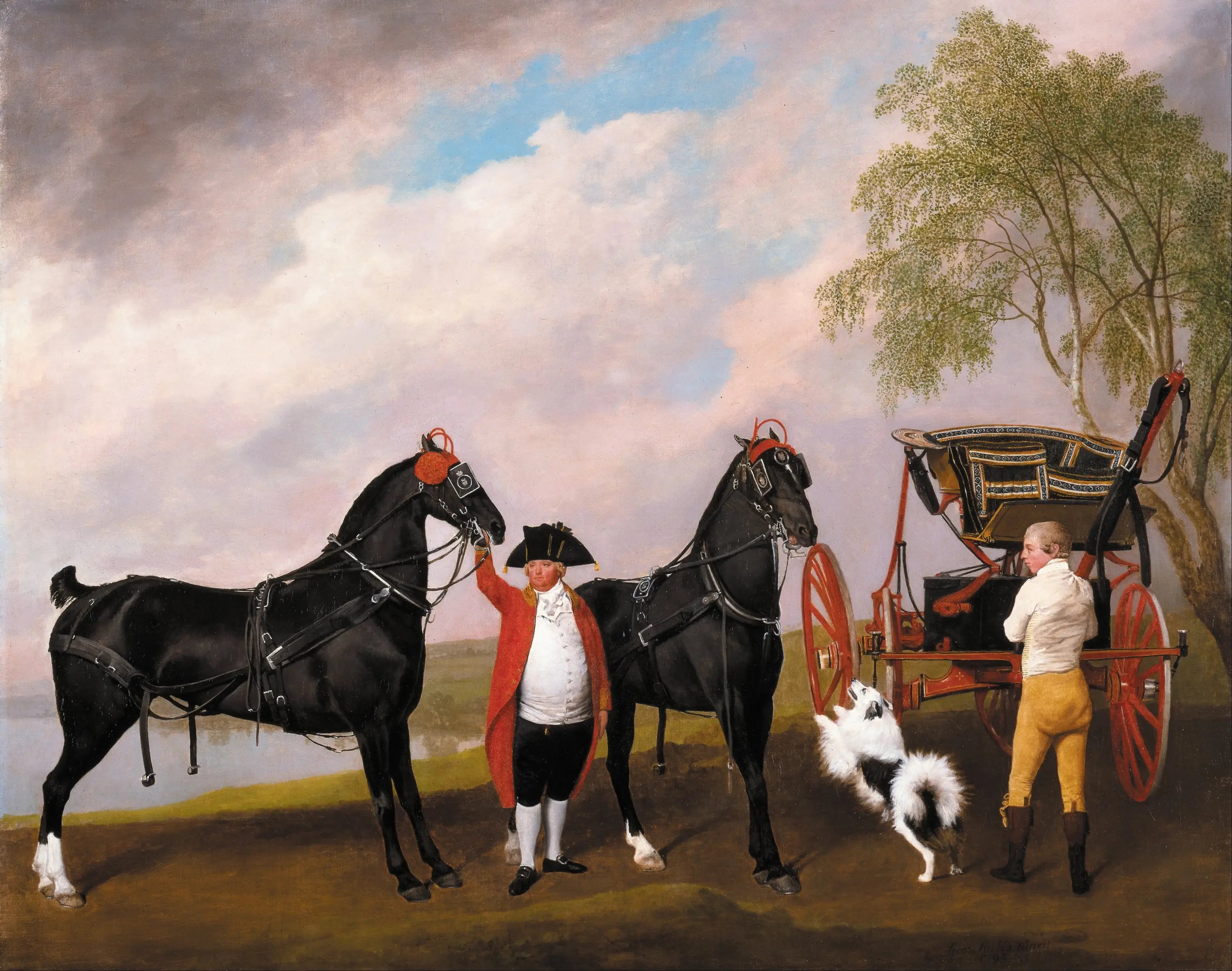 Le Phaéton du Prince de Galles - George Stubbs - Alpha Reproduction