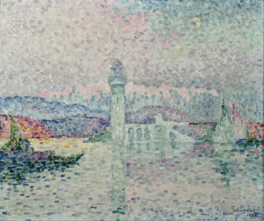 Il faro di Antibes - Paul Signac