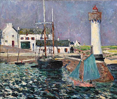 Il Faro del Porto Haliguen - Maxime Maufra