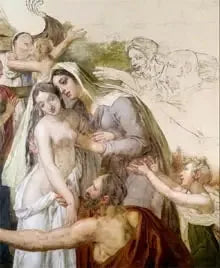 Il filosofo Bias che compra schiavi - Charles Meynier