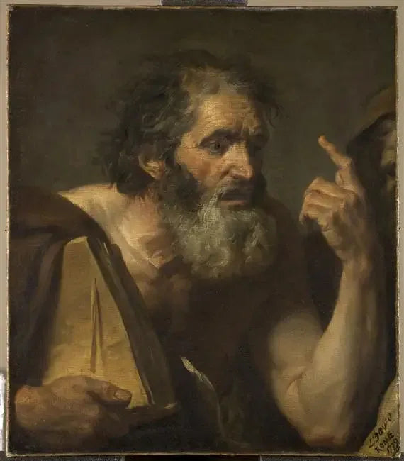 Il Filosofo - Jacques-Louis David