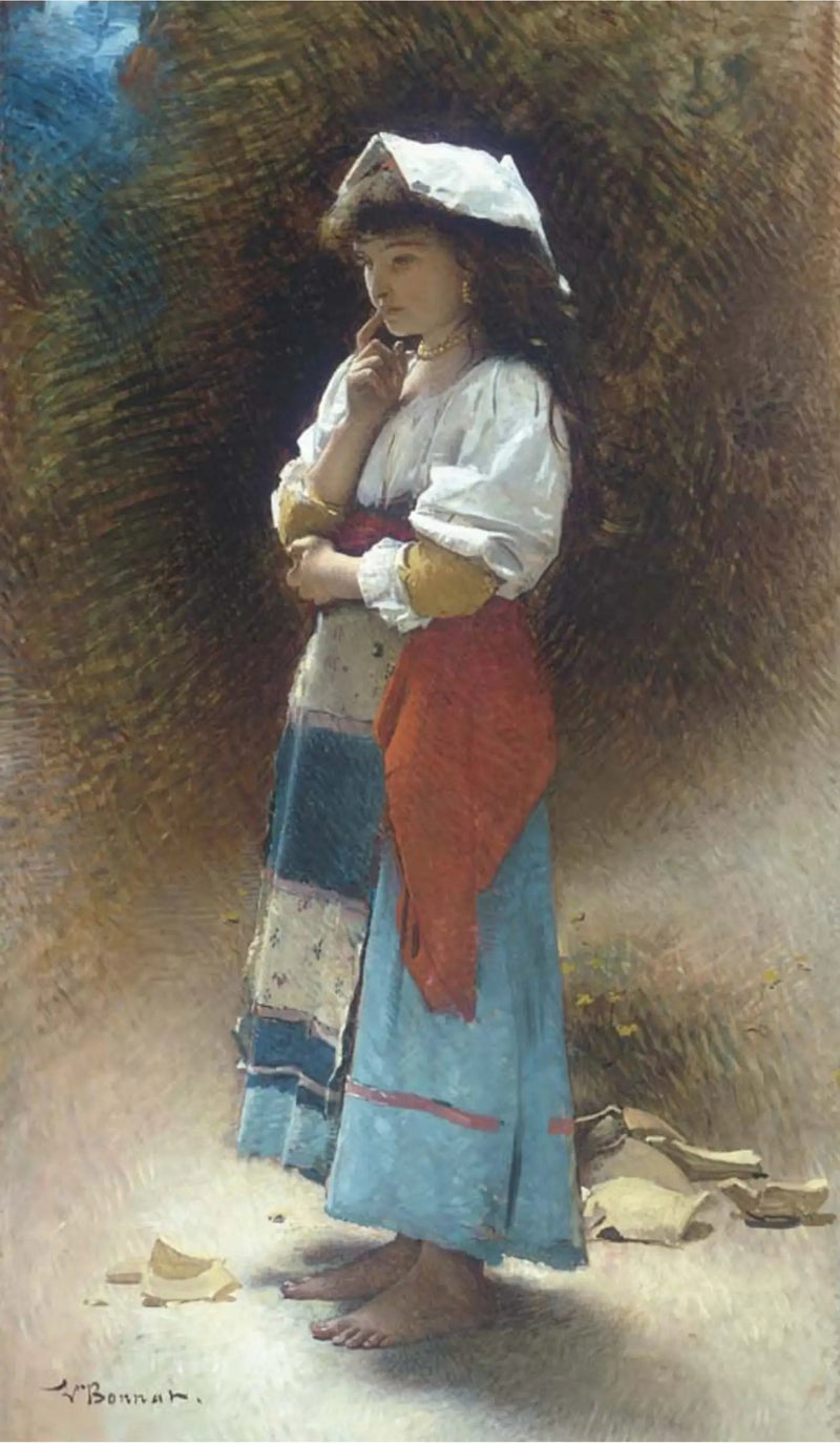 La brocca rotta (versione piedi nudi) - Léon Bonnat
