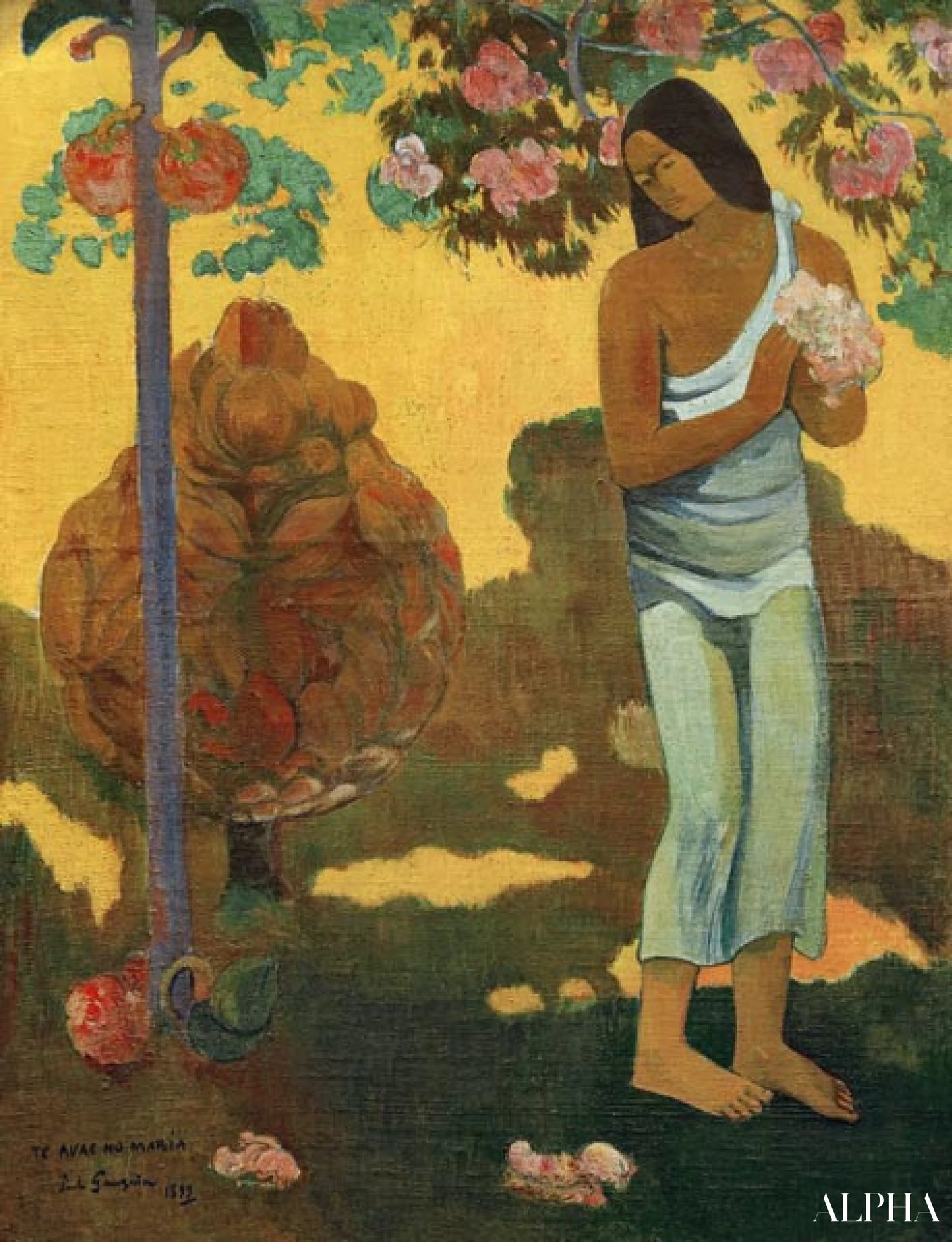 Il piede di Marie - Paul Gauguin - Riproduzioni di quadri e dipinti di alta qualità