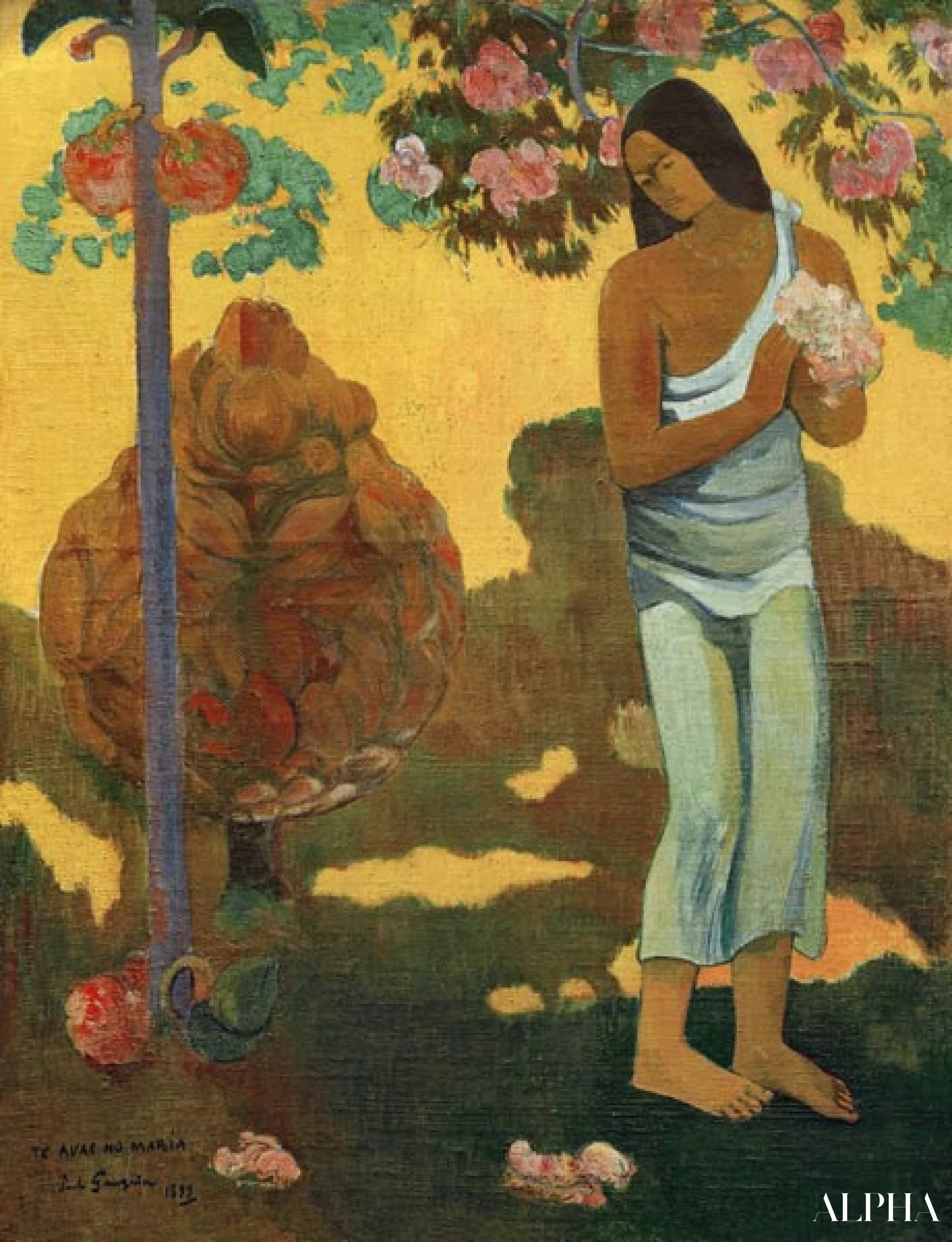 Il piede di Marie - Paul Gauguin - Riproduzioni di quadri e dipinti di alta qualità