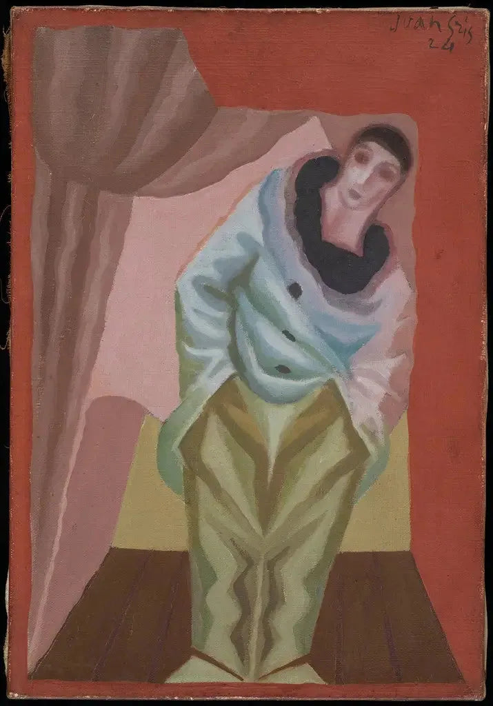 Il Pierrot al Tenda - Juan Gris
