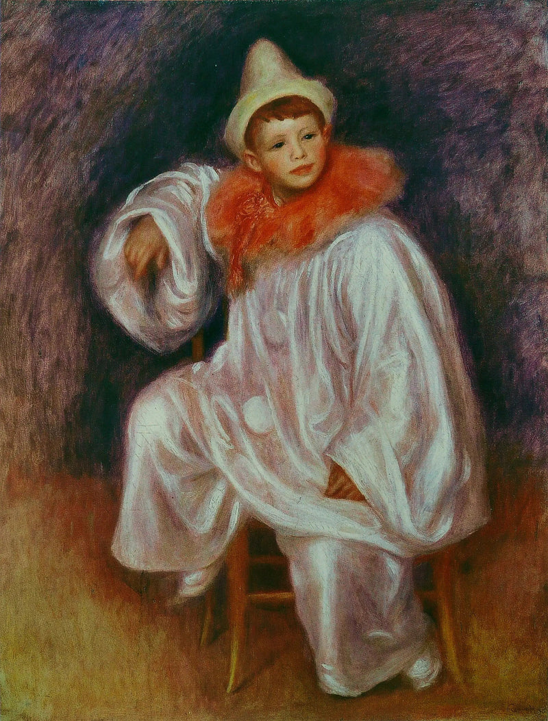 Il Pierrot Bianco - Pierre-Auguste Renoir
