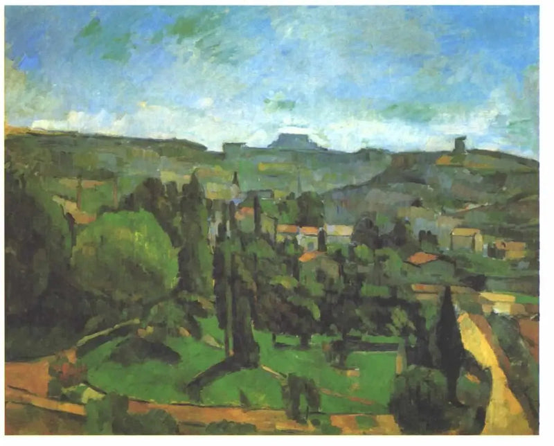 Il Pestello del Re, vista da Bellevue - Paul Cézanne