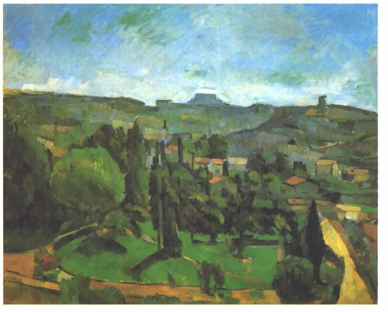 Il Pestello del Re, vista da Bellevue - Paul Cézanne