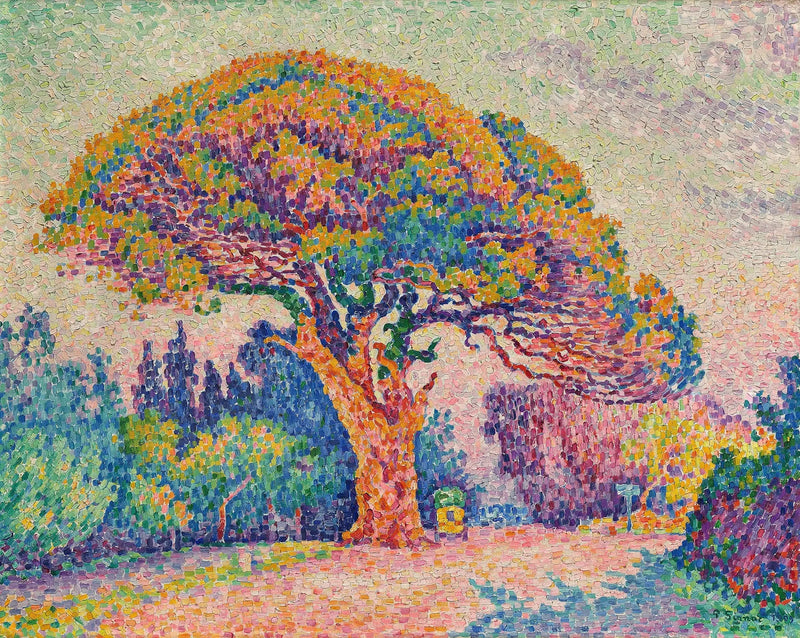 Il Pino di Bertaud - Paul Signac