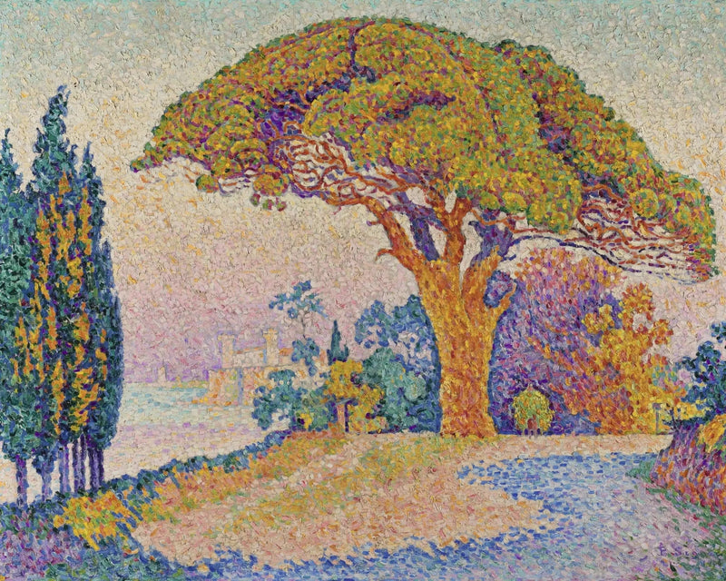 Il Pino di Bertaud - Paul Signac