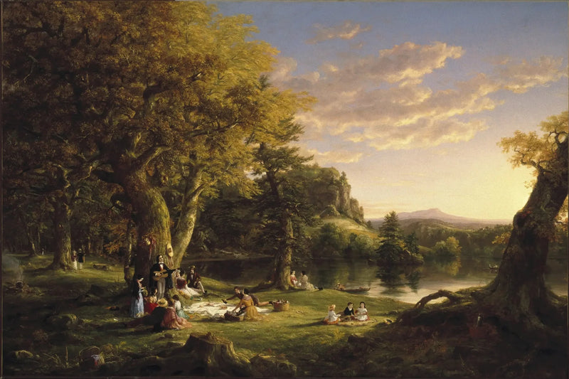 Il picnic - Thomas Cole
