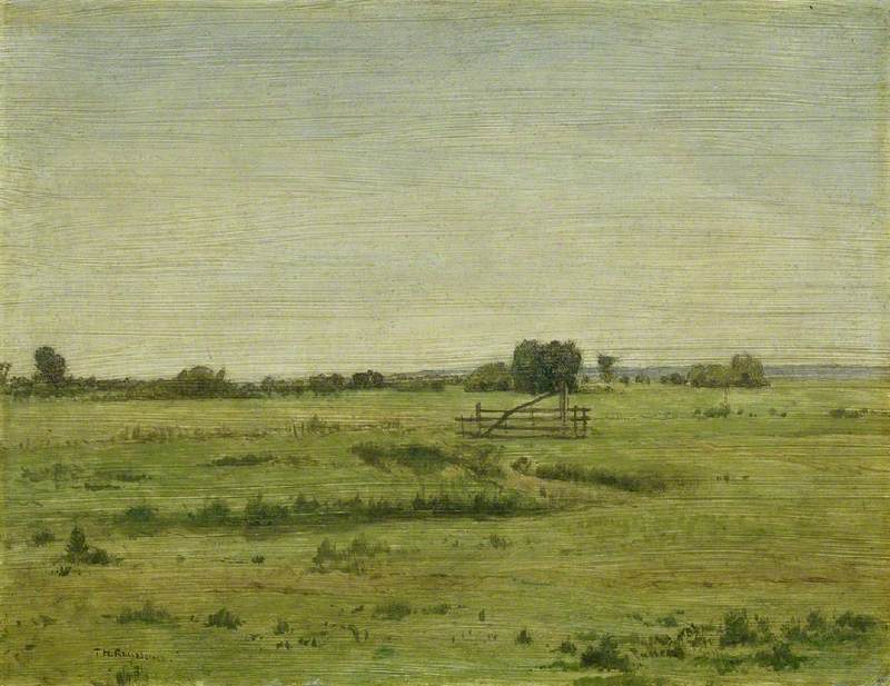 La pianura di Chailly - Théodore Rousseau