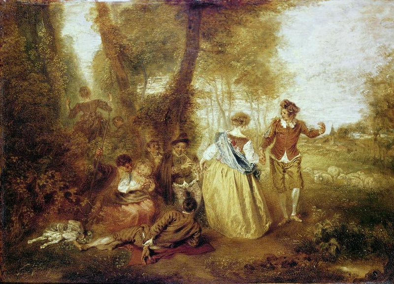 Il Piacere pastorale - Antoine Watteau