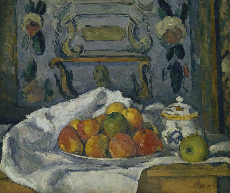 Il Piatto di mele - Paul Cézanne
