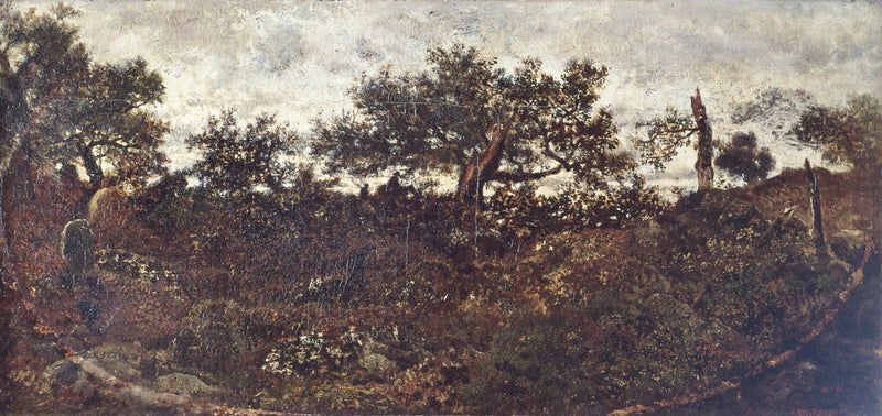 L'altopiano di Bellecroix - Théodore Rousseau