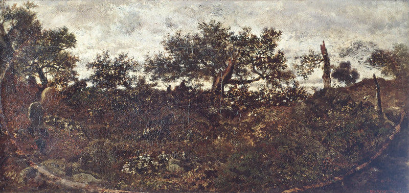 L'altopiano di Bellecroix - Théodore Rousseau