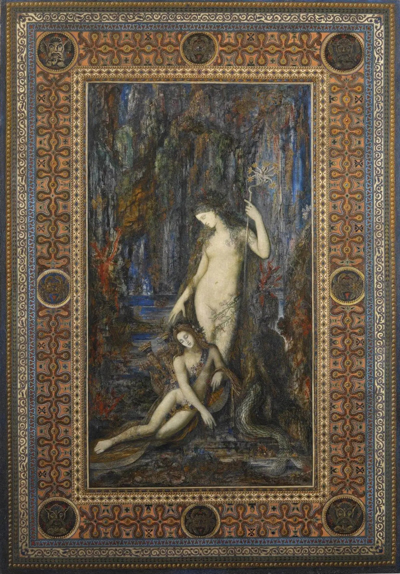Il poeta e la sirena - Gustave Moreau