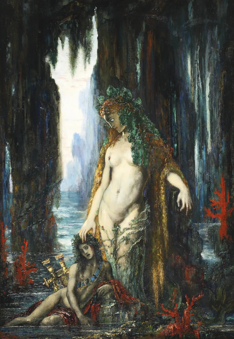 Il Poeta e la Sirena - Gustave Moreau