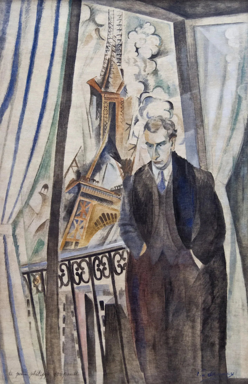 Il poeta Philippe Soupault - Robert Delaunay