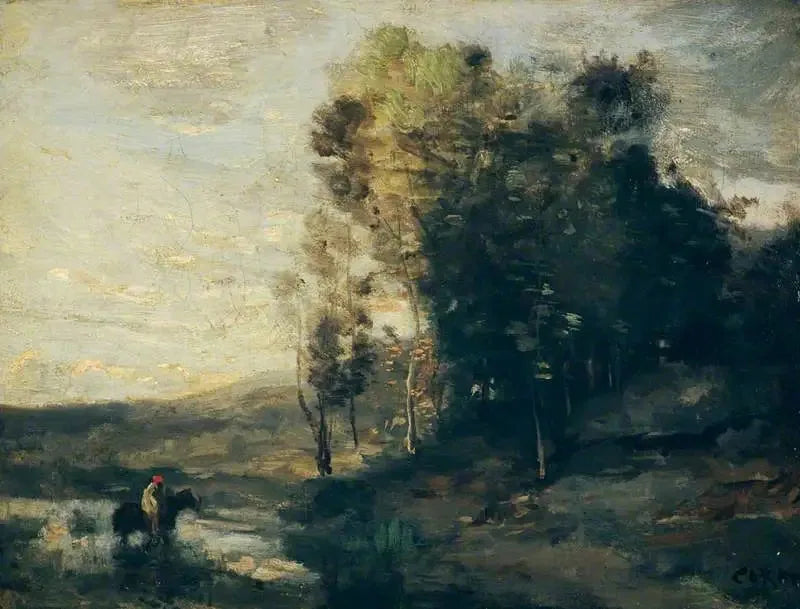Il punto d'acqua - Jean-Baptiste Camille Corot