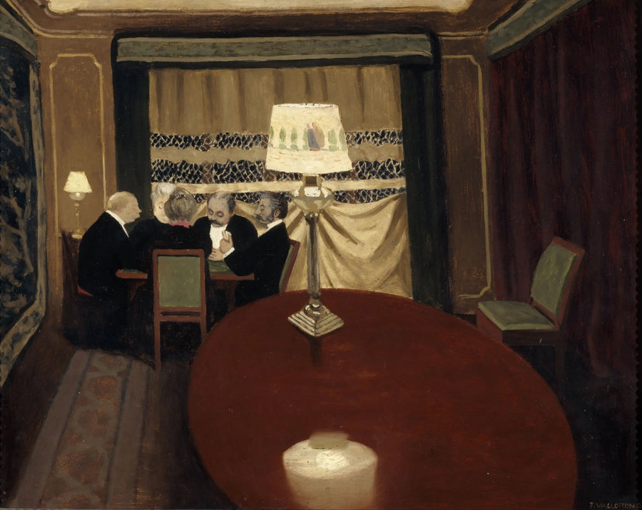 Il Poker - Félix Vallotton